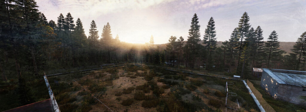 DayZ - Chernarus - Camp Romashka Football Field Camp Romashka Football Field