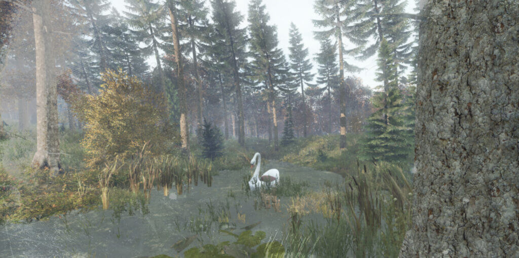 DayZ - Chernarus - Carousel Swan in Lake