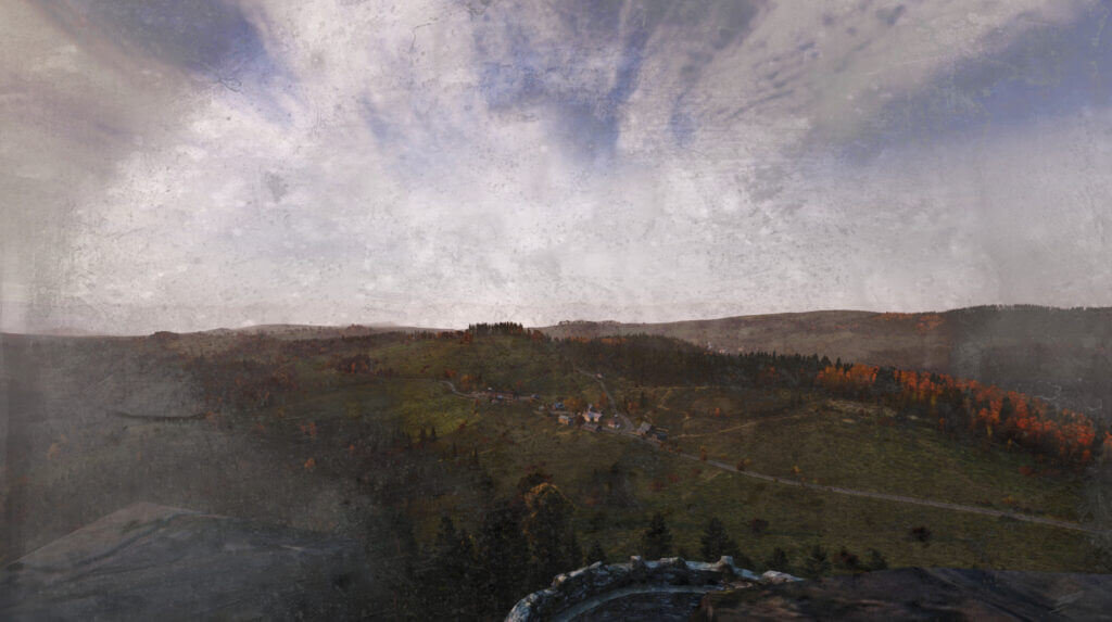 DayZ - Chernarus - View on Vyshnoye from Zub